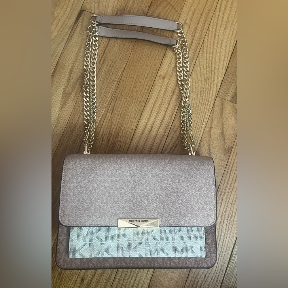 Michael Kors Jade Tri Color Crossbody